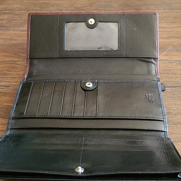 Mancini wallet blk/tan - Picture 2 of 3